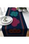 Viva Modern Colorful Green Navy Blue Fuchsia Yellow Purple Geometric 1 Piece Runner Decorative Table Decor Home Decor - 4