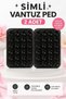 2 Pieces of Glittery Silicone Phone Holder with Suction Cups, Vacuum Non-Slip Adhesive Surface