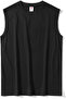 Plain Simple Design Black Unisex Undershirt