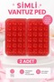 2 Pieces of Glittery Silicone Phone Holder with Suction Cups, Vacuum Non-Slip Adhesive Surface