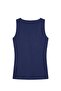 Navy Blue Poll Thick Strap U-Neck Undershirt - 2