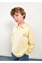 Boston Boys' Collared Sweatshirt Yellow