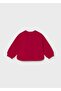 Baby Girl Sweatshirt Red - 3