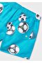 Boy's Swim Shorts Turquoise - 4