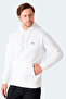 Moonlight I Men's Hooded Ecru Sweatshirt - 6