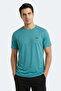 Kofona Men's Turquoise T-Shirt - 4