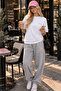 Ala Printed Oversize Cotton T-Shirt Tracksuit Premium Set - 2