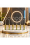 Vip 20Pcs Metal Gold World Cup Keyring Metal Keychain Bag Accessory Christmas Gift