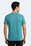 Kofona Men's Turquoise T-Shirt - 8