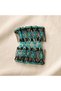 Colorful Beaded Flexible Evening Dress Hair Ornament - 2