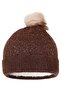 Women's Pompom Sparkling Knitwear Beanie Lined Winter Beanie - 4