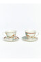 I Flower Embroidered 2-Person Porcelain Coffee Cup Set from Freezen Store - 3