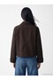 Esvab • Modern & Distinctive Shirt Roba Collar Women's Gabardine Trench Coat - 6