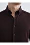 Regular Fit Patterned Long Sleeve Men's Shirt - 3