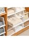 Wardrobe Organizer and Storage Organizer, Stackable Collapsible Storage Shelves, 4pcs Drawe - 4