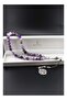 Amethyst Tasbih With ( Hexagonal Cuts ) & Tassel - 3