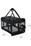 Soft-Sided Mesh Pet Travel Carrier, Large, Black - 5