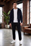 Men's Elastic Cuffed, Drawstring, Baggy, Fleece-Lined Sweatpants, Thick, Wide Cut, Comfortable Fit - 3