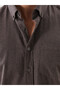 Regular Fit Long Sleeve Gabardine Men's Shirt - 4