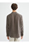 Comfortable Fit Dominant Collar Long Sleeve Men's Shirt - 4