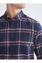 Ozmarka New Season Regular Fit Long Sleeve Plaid Gabardine Men's Shirt - 3