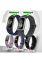 مجموعة من 5 أحزمة ساعة مرنة من النايلون متوافقة مع Fitbit Charge 6/Fitbit Charge 5، قابلة للتعديل - 3