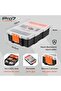 Heavy Duty Tool Box Organizer - Small Parts Organizer for Screws Nuts and Bolts - Multi Compartment Storage Solution - 2