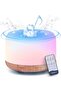 500ml Essential Oil Diffuser with Bluetooth Speaker 5.0, Quiet Aromatherapy Mist Diffusers for Essen