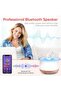 500ml Essential Oil Diffuser with Bluetooth Speaker 5.0, Quiet Aromatherapy Mist Diffusers for Essen - 2