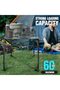 Folding Camping Table, Lightweight Aluminium Portable Table (Large) - 6