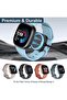 زوربيس ®   شاحن لـ Fitbit Sense 2/Sense/Versa 4/Versa 3، كابل شحن USB C/A 2 في 1 لـ Fitbit S - 4