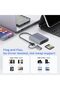 قارئ بطاقات CFexpress من النوع B عالي السرعة USB 3.2 Gen 2 بسرعة 10 جيجابت في الثانية مع محول ثنائي المنفذ USB-C و USB-A - 6