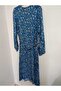 Premium Quality, 100% Lycra-Free Cotton Fabric, Round Neck, A-Line, Plain, Long Dress - 4