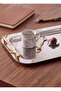 Luxury 304 Quality 1 mm Thickness 17X34Cm Handle Stick Stainless Steel Tea, Coffee, Presentation Tray 1 Piece - 3