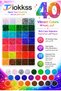 40‑Color Rhinestone Kit, 32000Pcs 3mm Flatback Gems with B7000 Glue, Tweezers & Wax Pencil, Complete Bedazzling Set for DIY Crafts, Phone Cases, Tumblers, Clothes, Shoes & Nail Art Accessories - 2