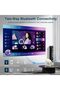 جهاز عرض ذكي من AOC بدقة 1080P أصلية ويدعم 4K، 15000 لومن، نظام أندرويد 13، واي فاي 6، تركيز تلقائي وتصحيح انحراف الصورة - 6