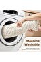 Soft Microfiber Bathroom Rug Super Absorbent Quick Drying Machine Washable Bath Mat for Bathroom Floor - 3