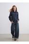 Özmarka New Season Shirt Collar Women's Jean Jacket - 2