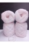 Powder Pink 2 Ply Yarn (Heavy Yarn) Fine Elite Moher Knitting Yarn 200Gr - 2