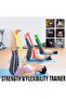 Resistance Bands 3 Pack, Elastic Exercise Bands for Physical Therapy, Recovery, Workout Strength Tra - 5