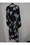 Premium Quality, 100% Lycra-Free Cotton Fabric, Round Neck, A-Line, Plain, Long Dress - 7