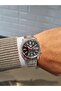 5- Automatic Black Dial with Calendar Steel Bracelet 3 Atm Water Resistant Men's Wristwatch - 3