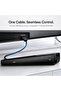 مكبر صوت 2.0 قناة مع مخرجات بلوتوث/AUX/USB/HDMI(ARC) بقوة 20 واط، حجم صغير، جودة صوت ممتازة - 6