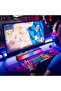 مكبر صوت RGB Pro للألعاب، سماعة كمبيوتر مع إضاءة ديناميكية، مزامنة الصوت والإضاءة، بات - 7