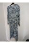 Premium Quality, 100% Lycra-Free Cotton Fabric, Round Neck, A-Line, Plain, Long Dress - 5