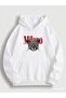 Milano Printed Oversized Unisex Hooded Sweatshirt