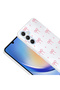 Galaxy A25 Case Flower and Bow Pattern with Camera Raised Brsa Premium - 7