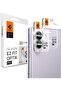 واقي شاشة عدسة الكاميرا Spigen GLAStR EZ-Fit Optik PRO لهاتف سامسونج جالاكسي Z Fold 8 - أسود [قطعتان]