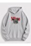 Milano Printed Oversized Unisex Hooded Sweatshirt