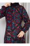 Our Red Authentic Patterned Dress ❤️ - 2